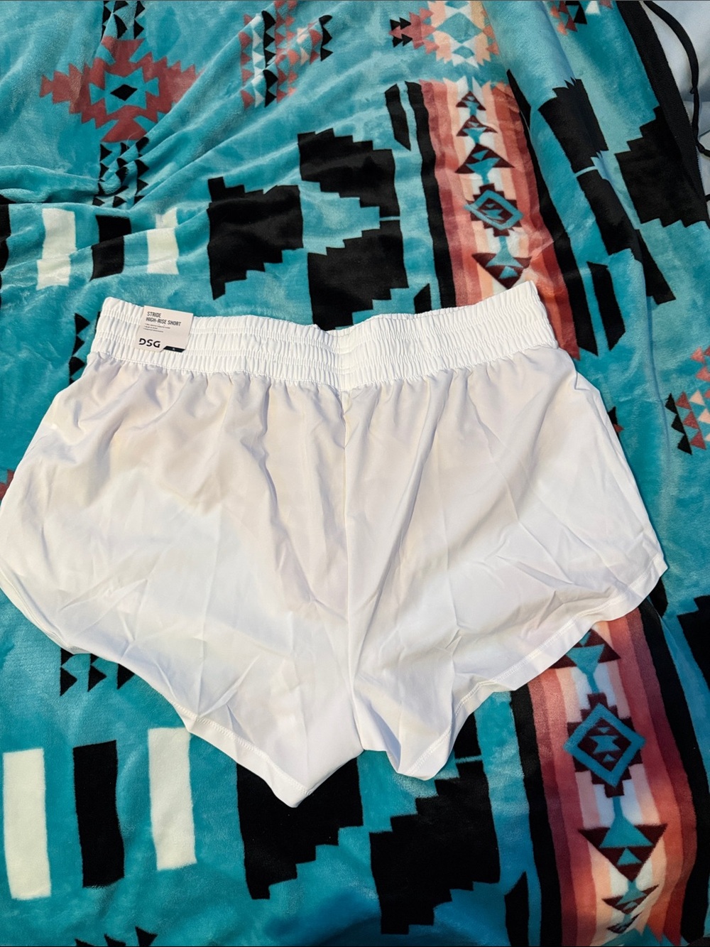 DSG White Women's Athletic Runner Shorts
